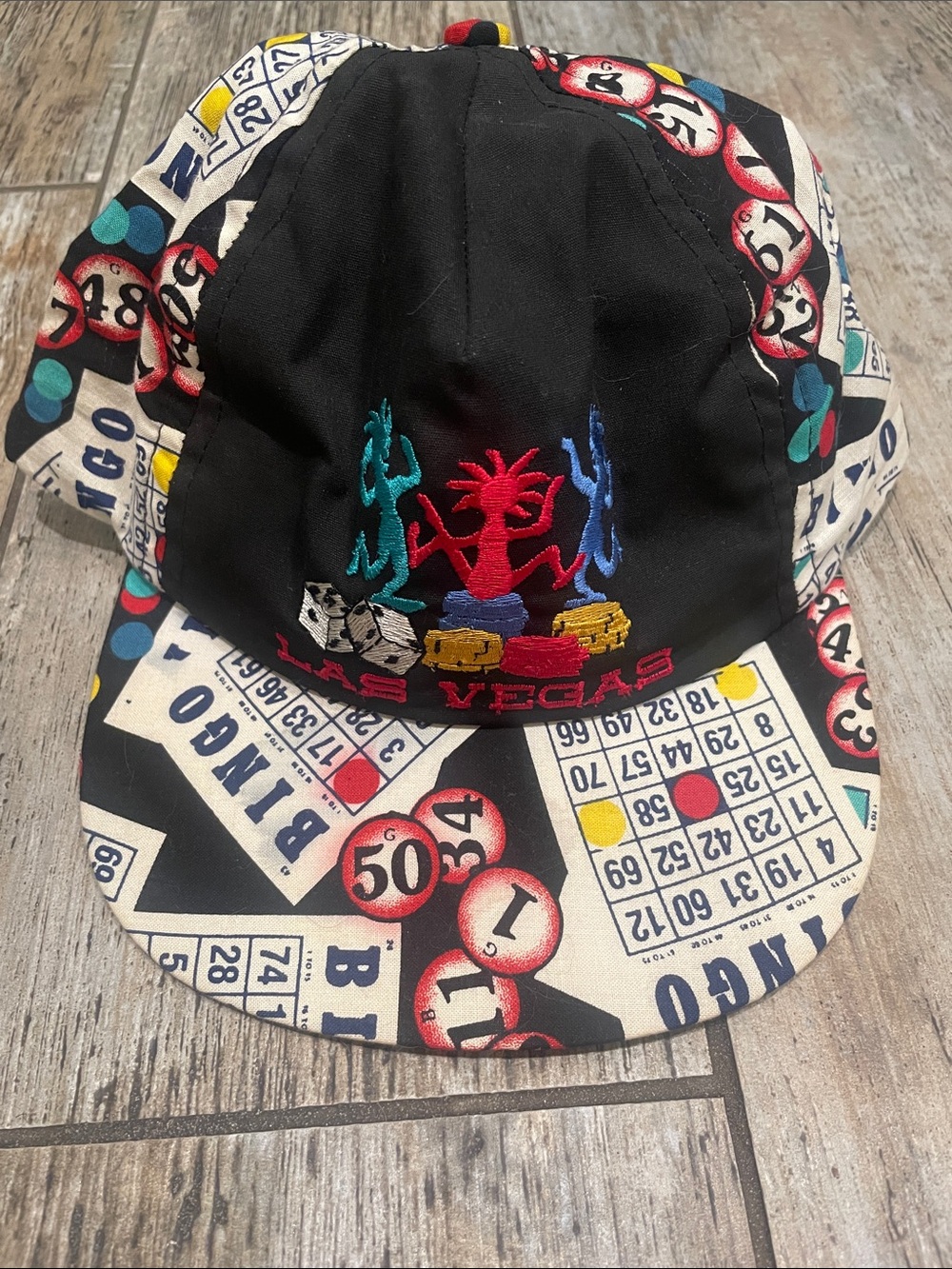 Vintage Las Vegas Bingo Hat